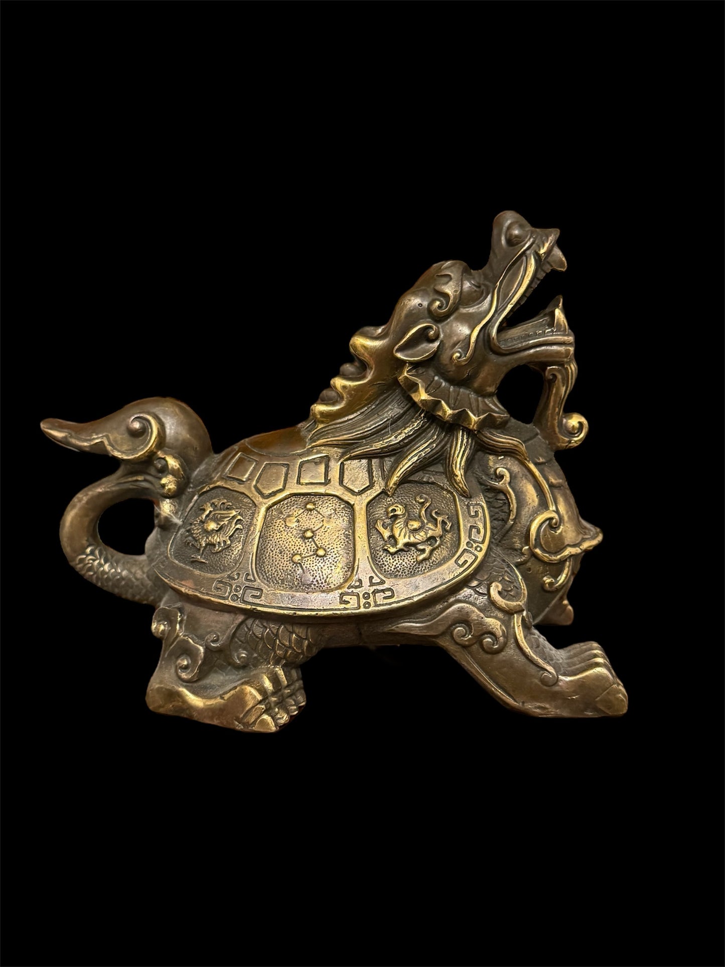 Feng Shui Dragon Turtle Ornament