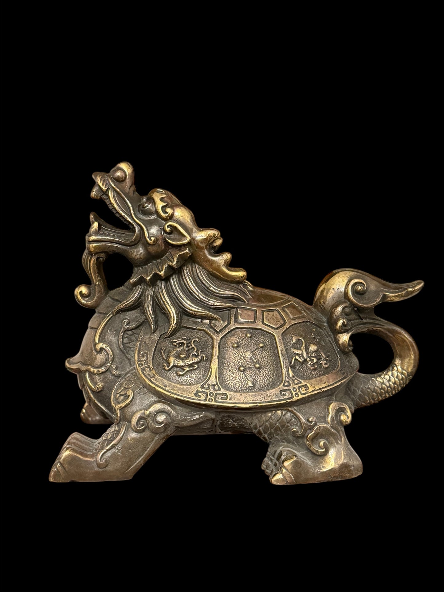 Feng Shui Dragon Turtle Ornament