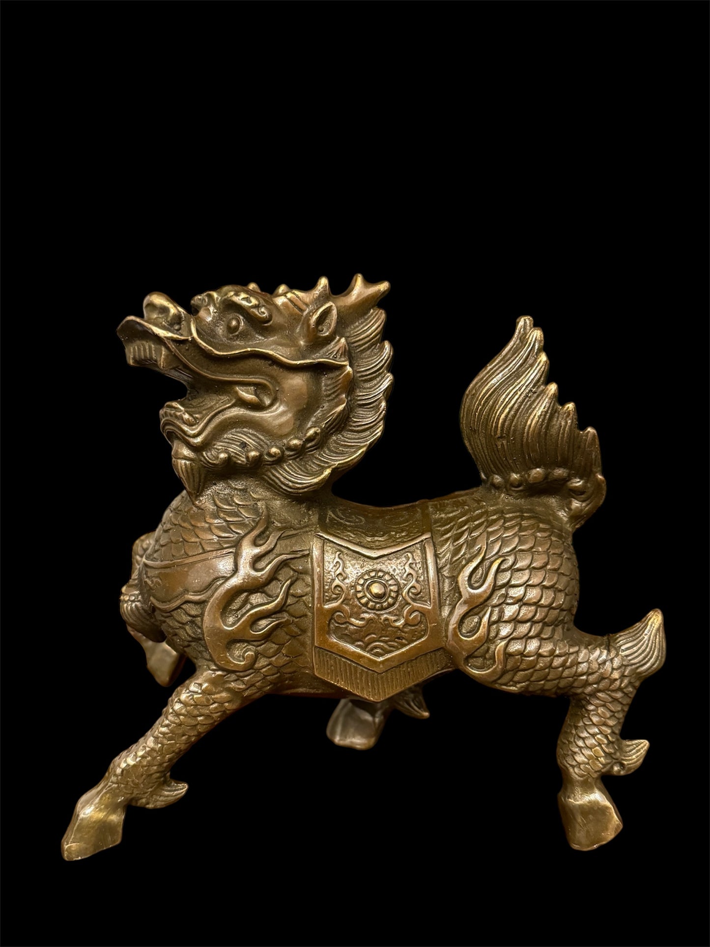 Pair of Feng Shui Kylin Figurines Ornaments